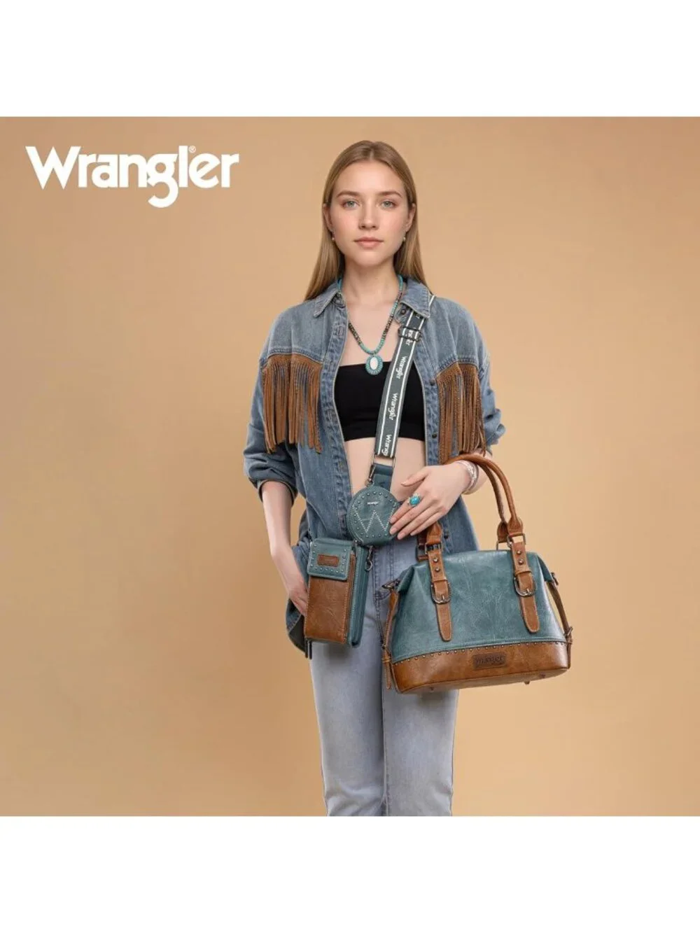 Stylish 3-Piece Doctor Bag Set for Women | Top-Handle Satchel, Cell Phone Bag